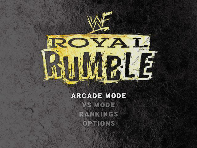 WWF Royal Rumble Title Screen